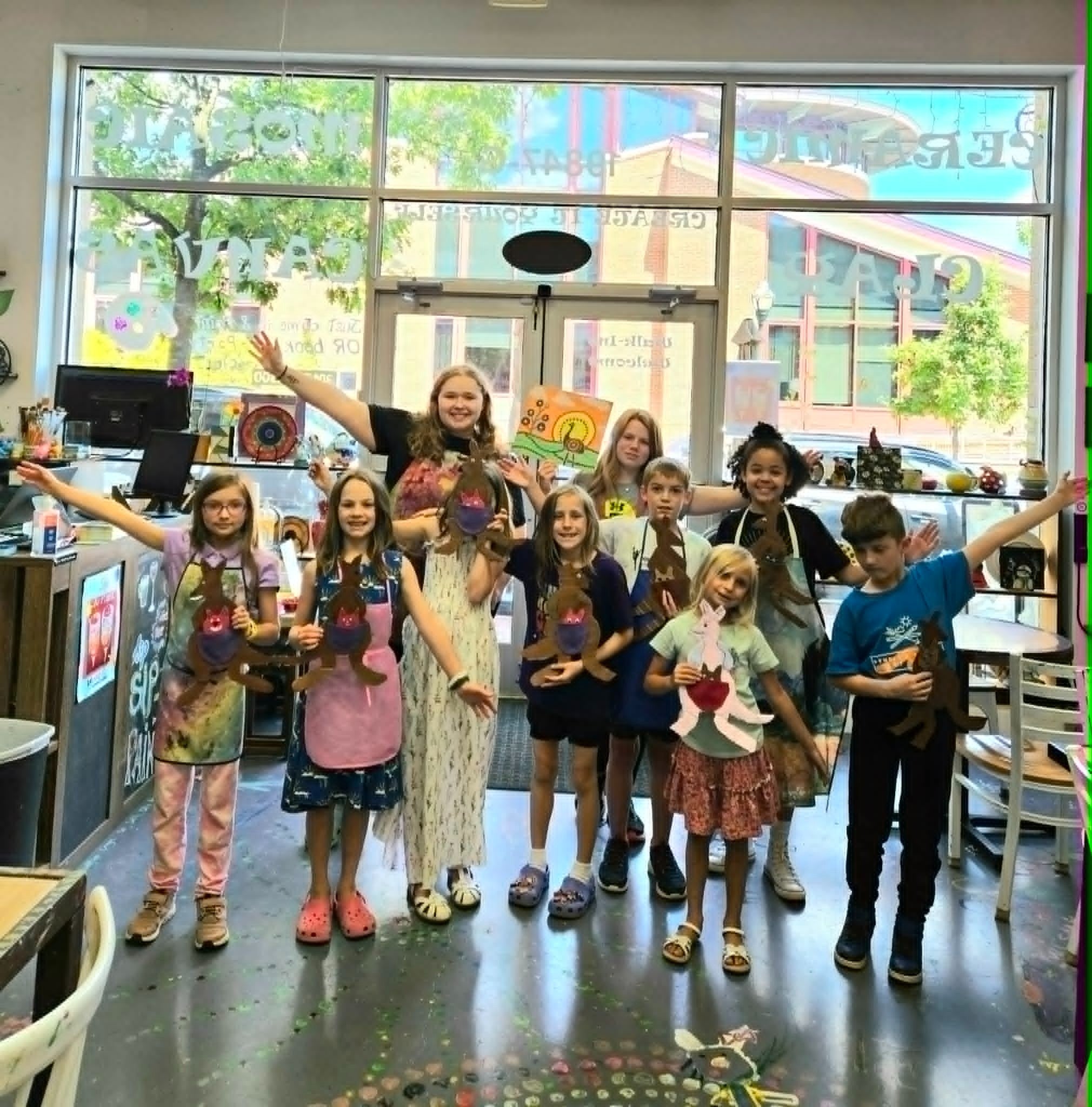 ARTS Summer Camp at We ART Fun | Paint-it-yourself Studio in
